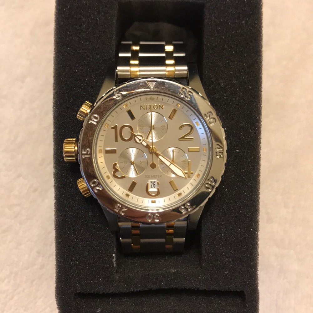 Two Tone Nixon Watch